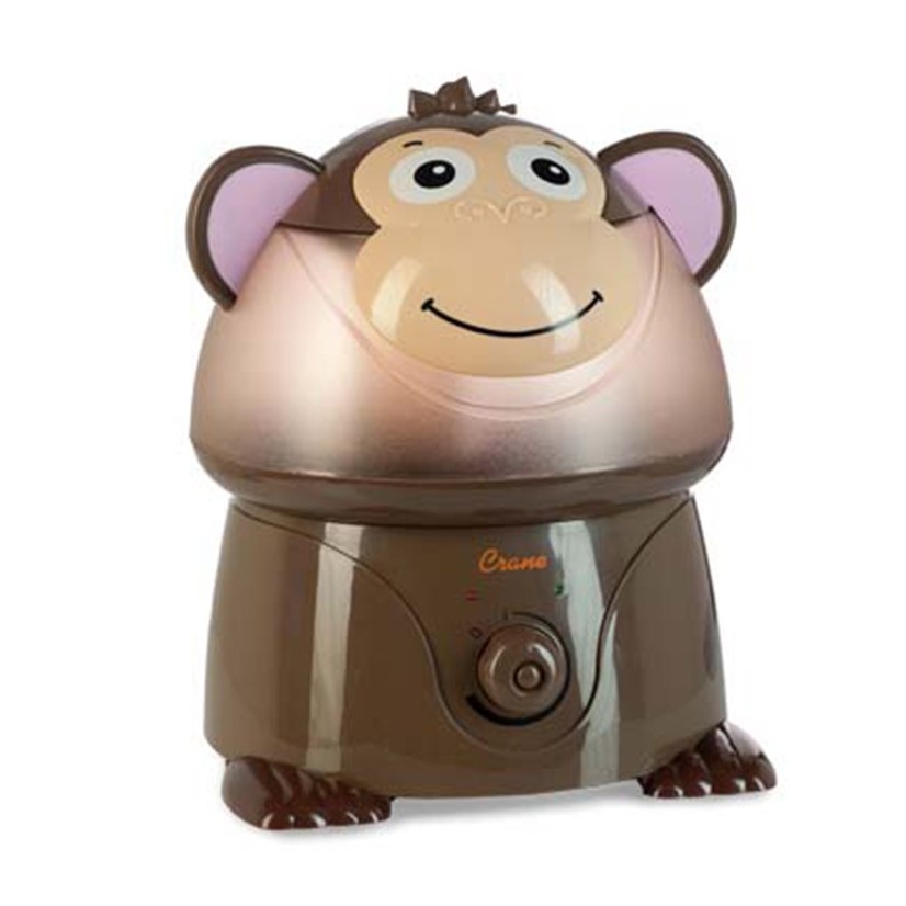 [FREE TELON 10ML] Crane USA Adorables Monkey Cool Mist Humidifier