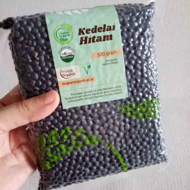 Lingkar Organik Kacang Kedelai Hitam Organik 500g