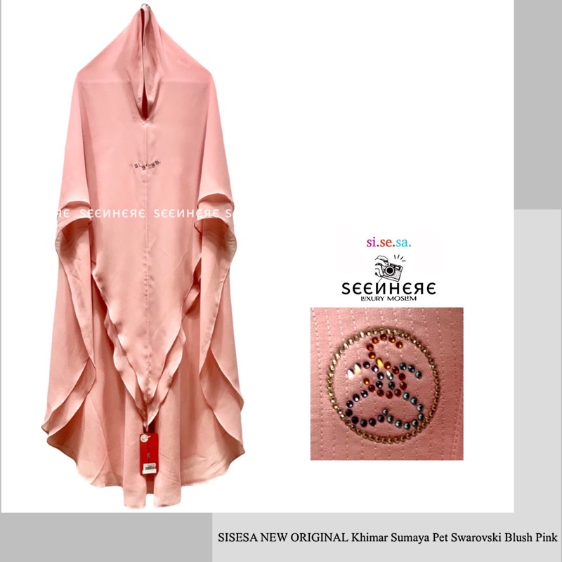 SISESA NEW ORIGINAL GUARANTEED - Khimar Sumaya Swarovski