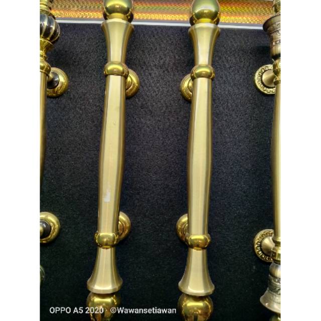 Handle Pintu Rumah Gagang Pintu Kuningan Antik Murah 45cm