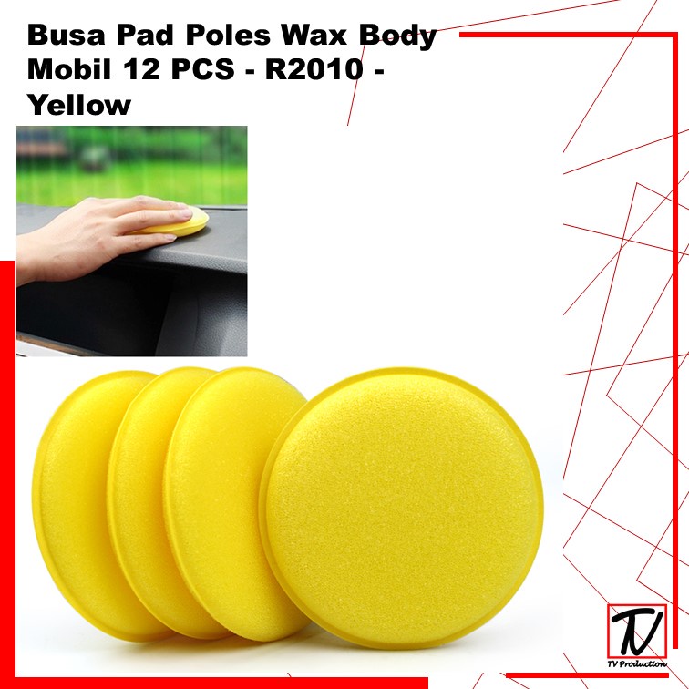 Busa Pad Poles Wax Body Mobil Motor /busa waxing / applicator pad 10cm