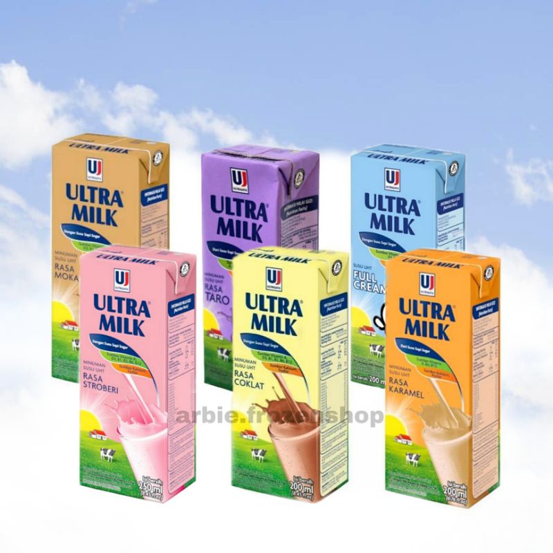 Jual Susu Ultra Uht 200 Ml Indonesiashopee Indonesia 0656