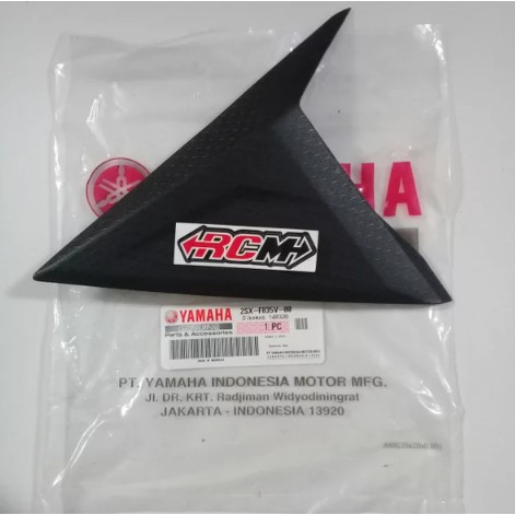 2SX-F835V-00 TUTUP BODI BODY COVER SAYAP DEPAN MOLE KANAN MIO SOUL GT 125 PANEL ORI ORIGINAL YAMAHA