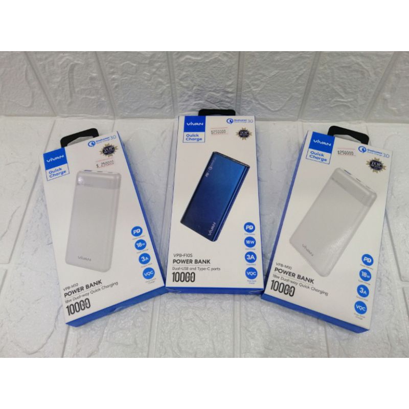 POWER BANK VIVAN 10000mAh