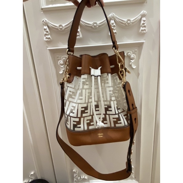 Fendi bucket bag Pvc white (mirror)