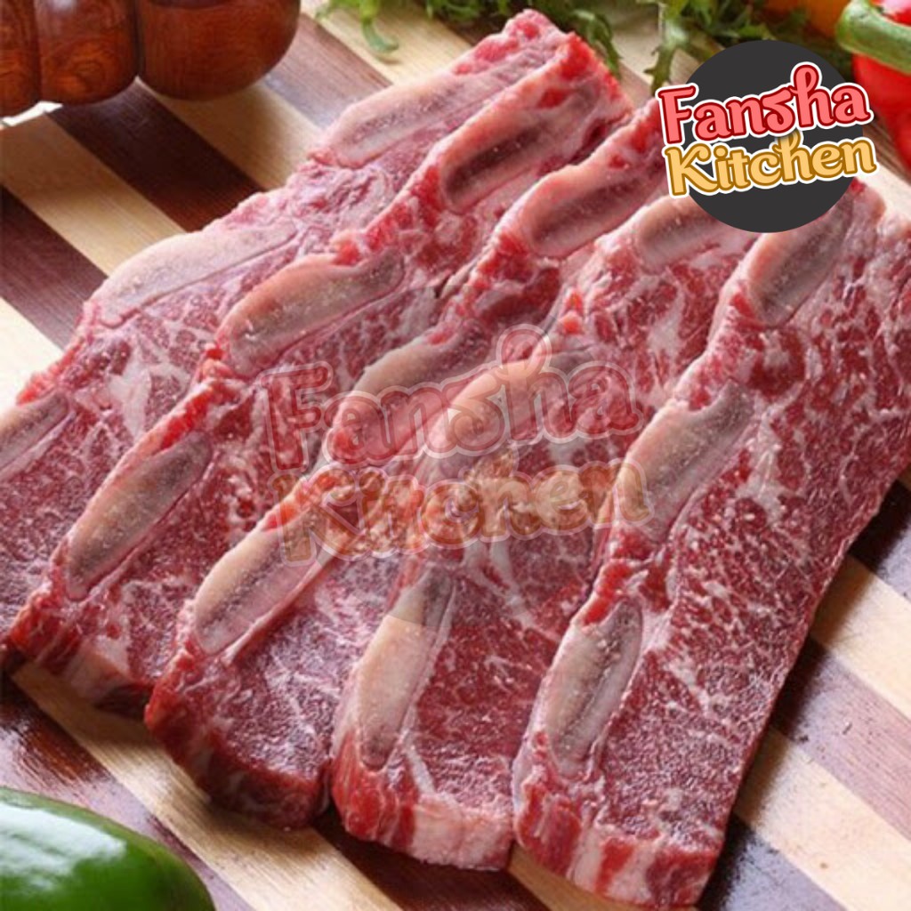 Jual Beef Kalbi Ribs Daging Iga Sapi Us Short Ribs Shopee Indonesia