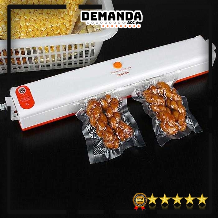 Vacum Sealer Makanan Pompa Vakum Makanan Vacuum Sealer Food Portable Taffware - SX-101