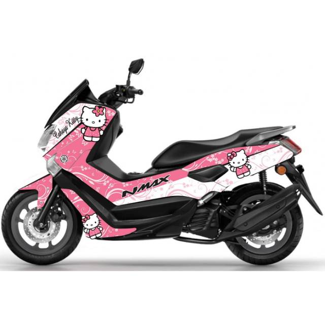 DECAL YAMAHA NMAX HELLO KITTY