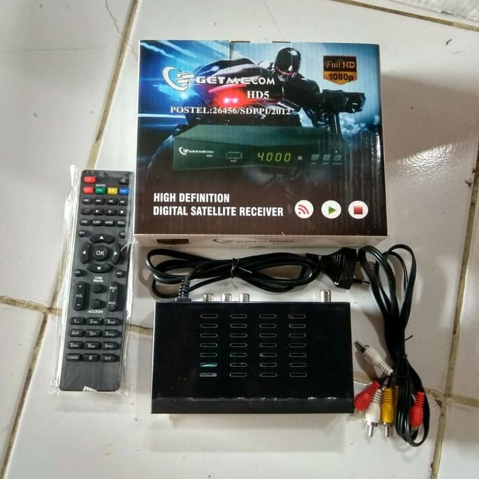Unik Digital Satellite Receiver GETMECOM HD5 HD-5 terbaik