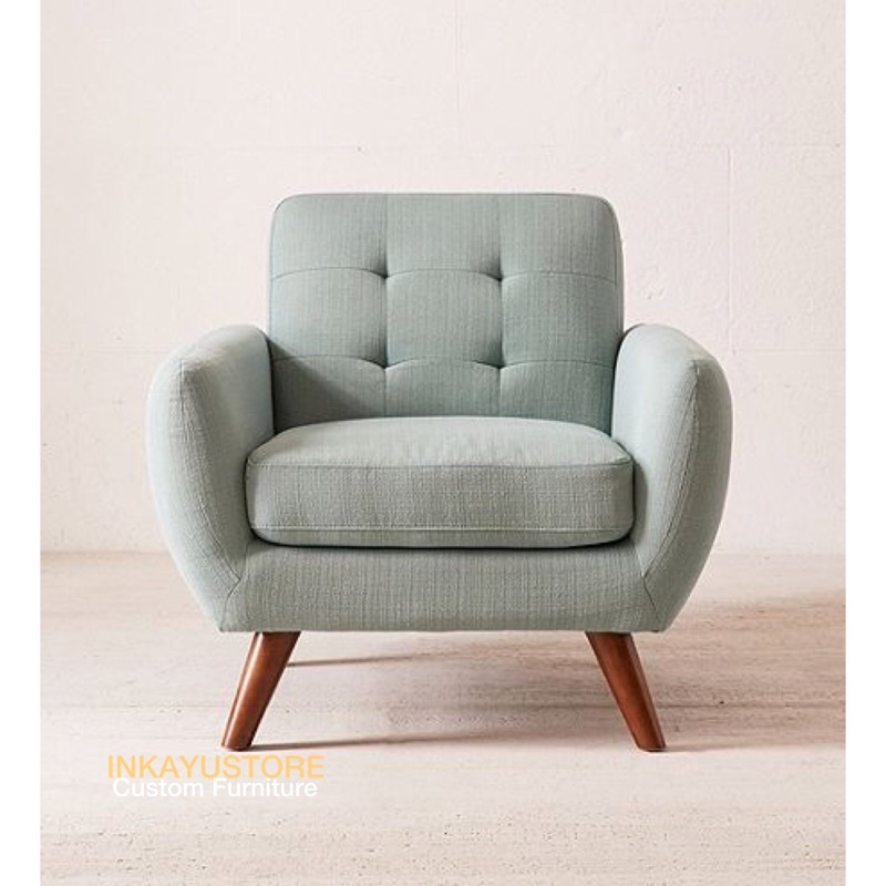 SOFA SINGLE MINIMALIS MODEL RETRO | SOFA SINGLE RETRO | SOFA MINIMALIS MURAH