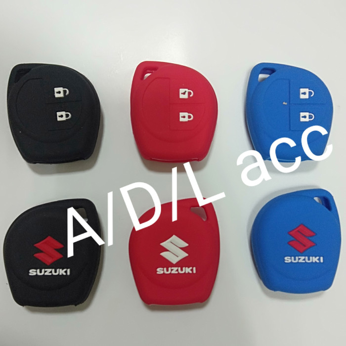 silicon silikon sarung kondom kunci remote  MOBIL suzuki ertiga / swift / apv / x over / cross x over lama HITAM MERAH BIRU