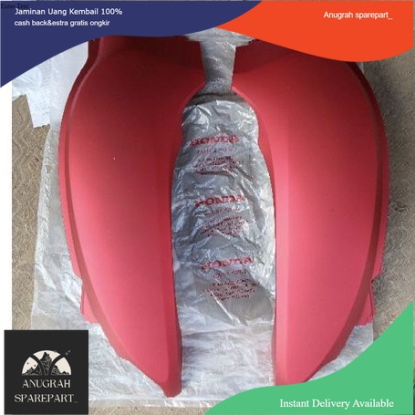 Cover body belakang scoopy 2020-2021 k2f new warna merah doff