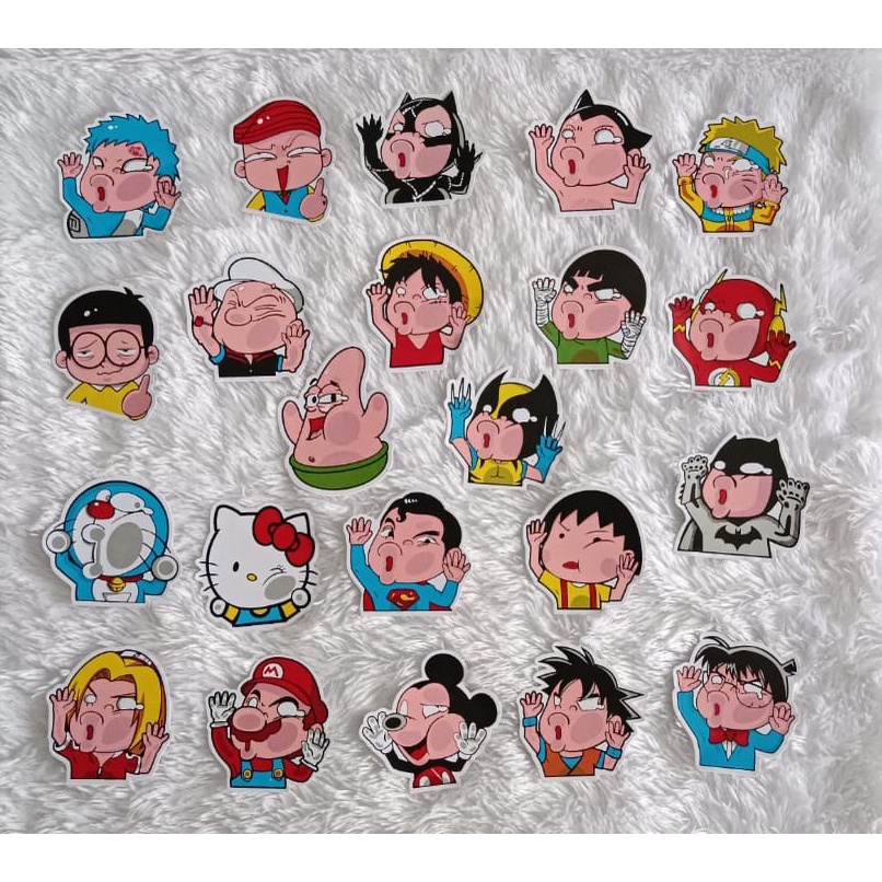 

Stiker Tumblr Sticker Tumbler Lucu Laptop Hp Isi 22 Pcs Motif Muka Lucu