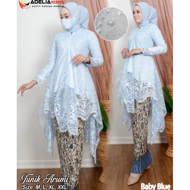 Set kebaya ajc terbaru/kebaya modern/kebaya wisuda/kebaya pesta