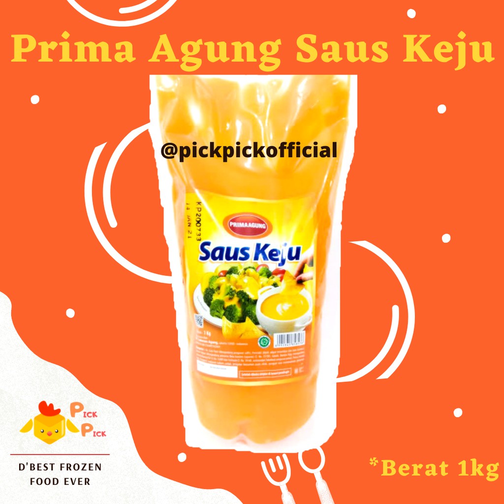 

Prima Agung Saus Keju 1kg