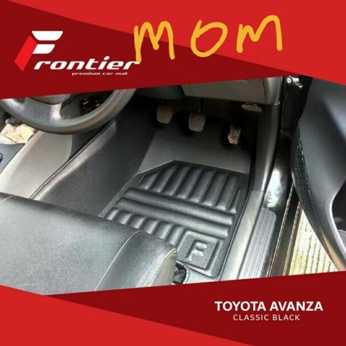 Karpet mobil mangkok frontier 5D tipe classic All New Avanza 3 baris megaor13 Ayo Beli