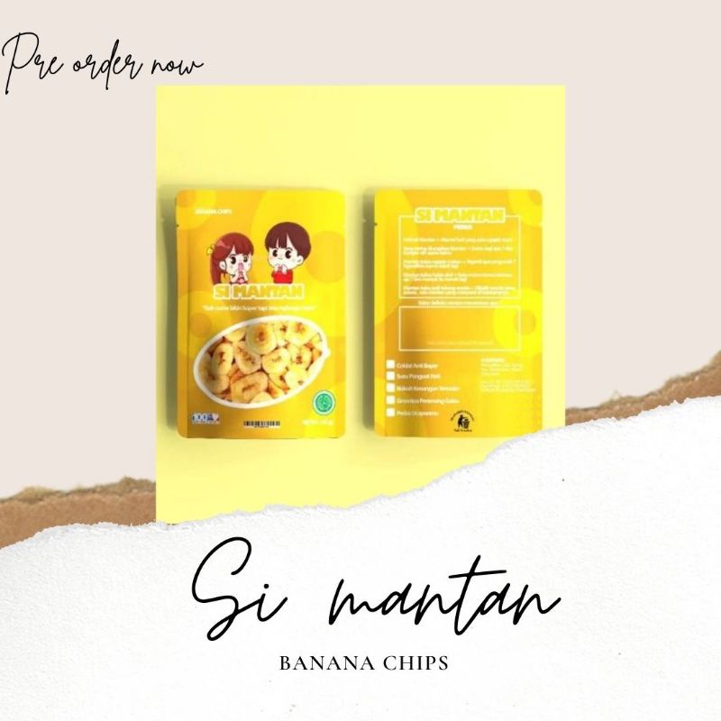 

Si Mantan Banana Chips 40gr