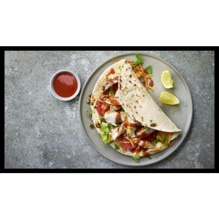 

TERBARUU!! KEBAB / BURITTO WRAP - WHITE FLOUR TORTILLA (30 CM) FROZEN! PROMO
