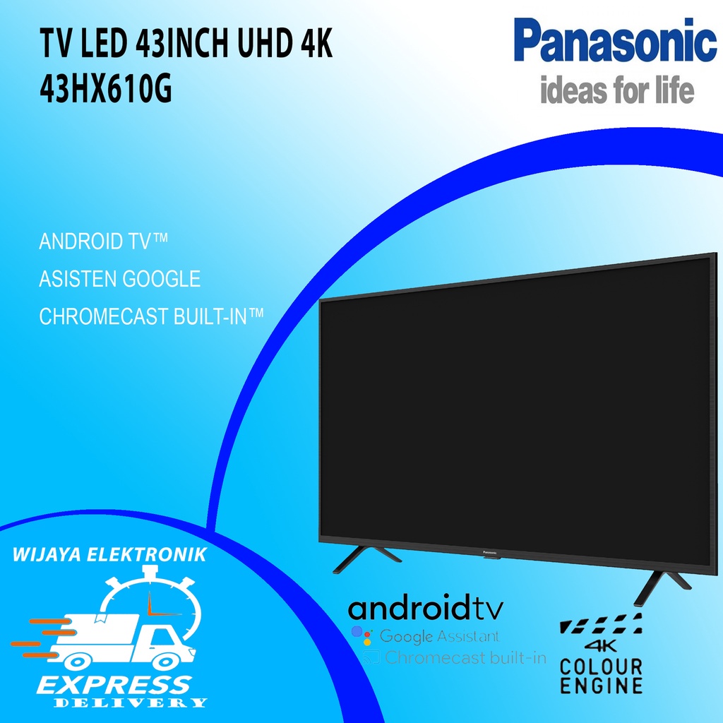 TV LED 43 INCH PANASONIC 43HX610G UHD 4K ANDROID TV