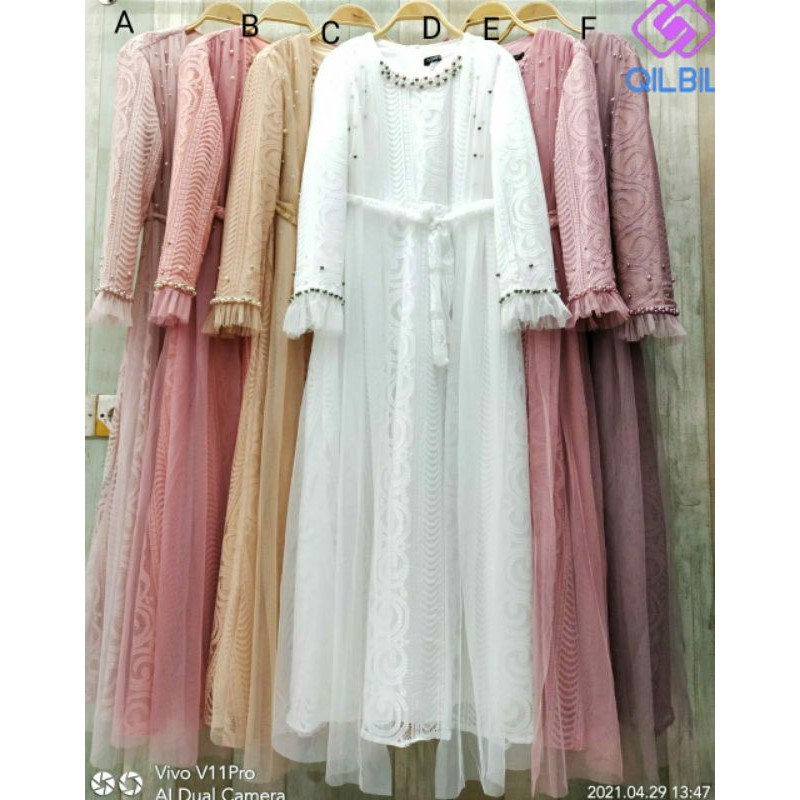 Maxi Brokat dress brokat tile import
