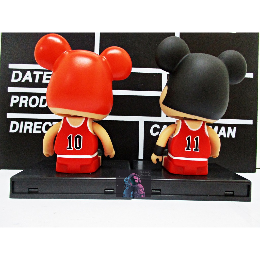 Figure Pajangan Dashboard Mobil Bear Brick Slamdunk