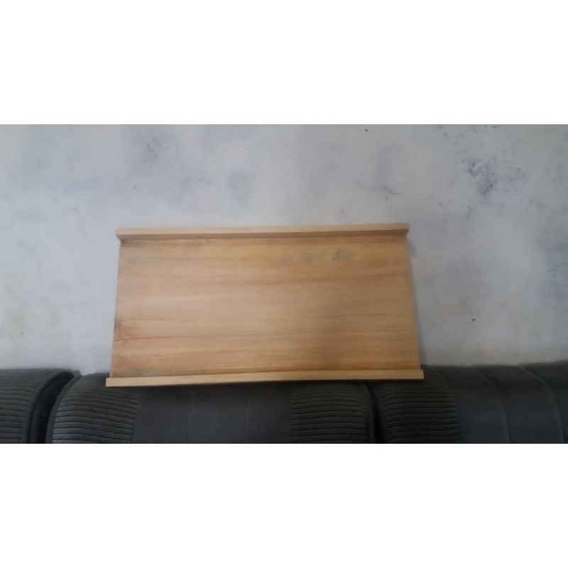 AMBALAN DINDING FULL KAYU TANPA SAMBUNGAN 60 CM X 30CM