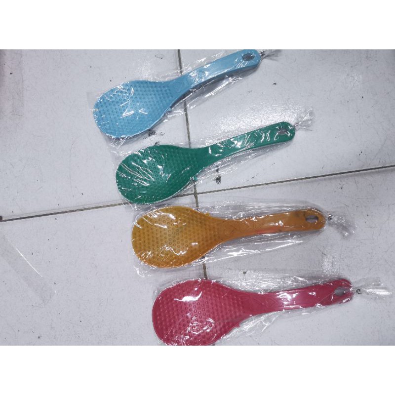 JG - SOUVENIR Pernikahan Centong Magicom Plastik plastik tebal centong nasi centong sayur