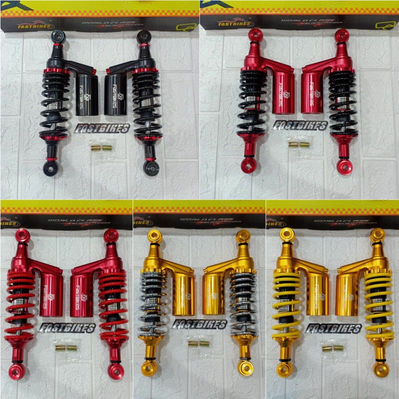 shock shockbreaker model yss 280mm 340mm universal motor bebek Jupiter z Vega ZR Supra x wave Supra fit