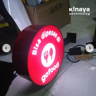 Jual Neon Box Brilink Bulat Murah Diameter 40cm Indonesia|Shopee Indonesia