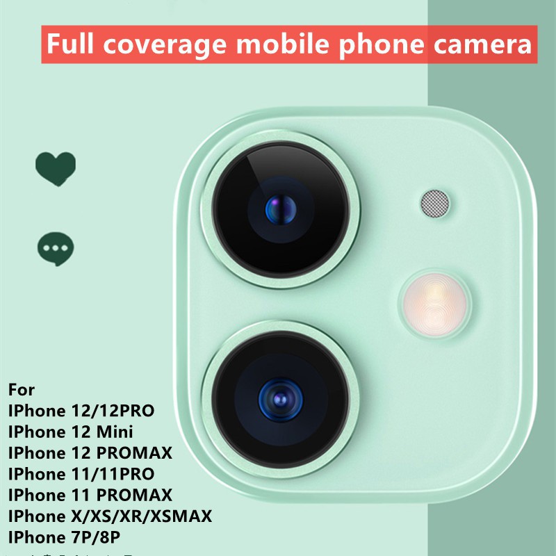 Pelindung kamera IPHONE 13 Pro Max 12 Mini 11 TEMPERED GLASS CAMERA PROTECTION Anti gores Lens lensa hp 3D