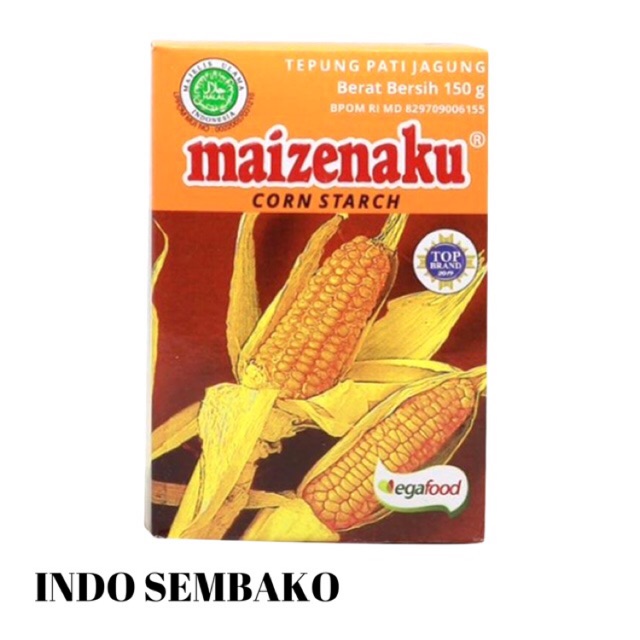 

Maizena 150g / Maizenaku 150g / Tepung Maizena 150g / Tepung Maizenaku / Maizena Kotak