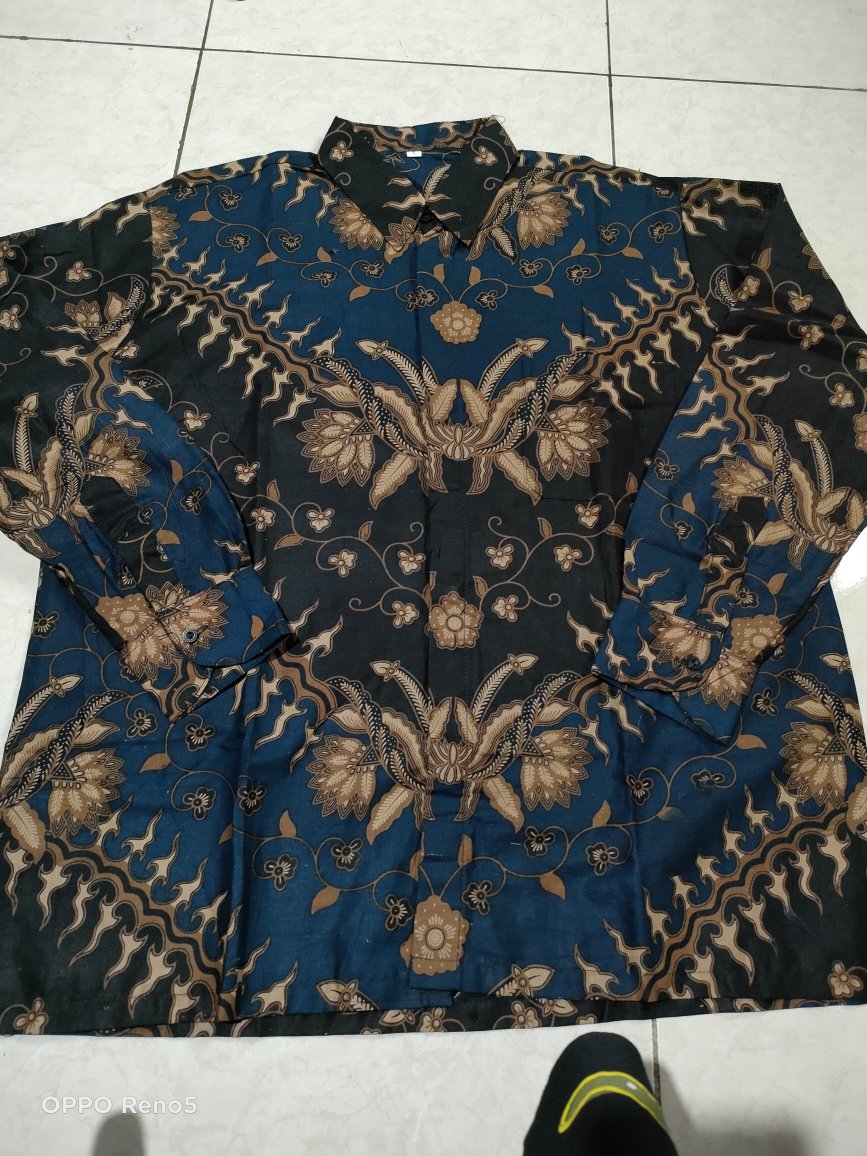 Batik Pria Lengan Panjang | Kemeja Batik Pria Lengan Panjang Size M L Xl Xxl