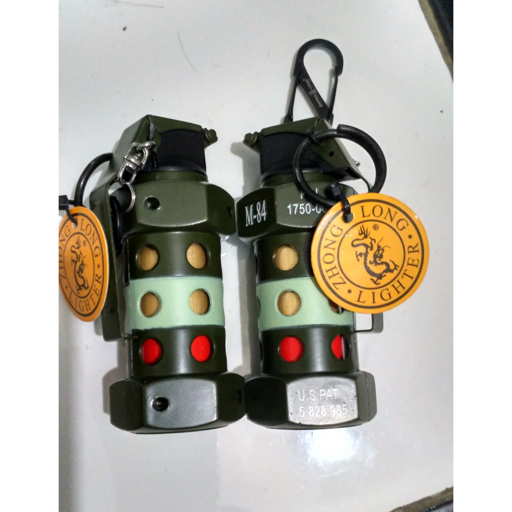 Lighter Granat Model FlashBang M-84 - Korek Granat - Korek Api - Lighter