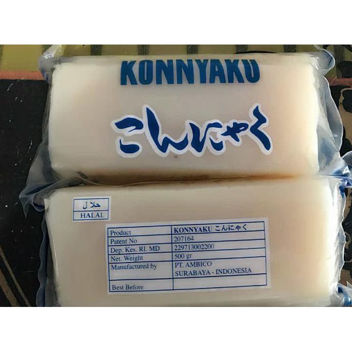 

TURUN HARGA Konyaku Biru Shirataki 500 g ( block ) Diet Keto / Diabetes MN34
