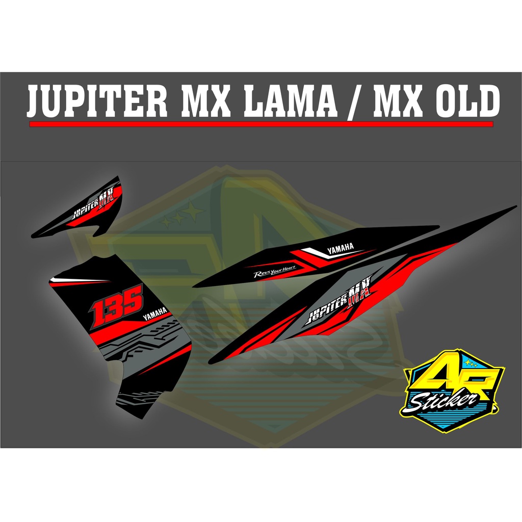 (COD) Striping Jupiter Mx Old / Striping Mx Lama / Sticker Jupiter Mx / Striping Mx Old / Stripping 