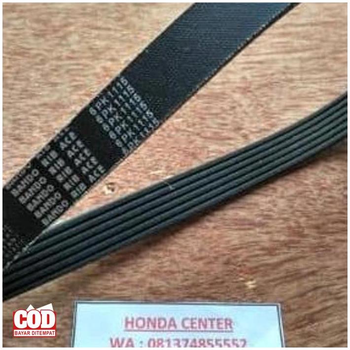 Fan Belt Dinamo Amper Compresor Ac Accord Cielo 6Pk 1115 Bando Japan (Kode 004)