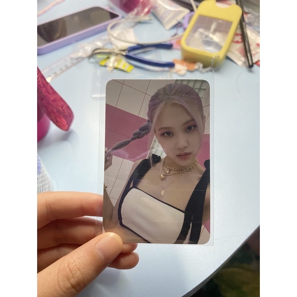 PC PHOTOCARD ROSE BLACKPINK BENEFIT KTOWN4U THE ALBUM KEPANG