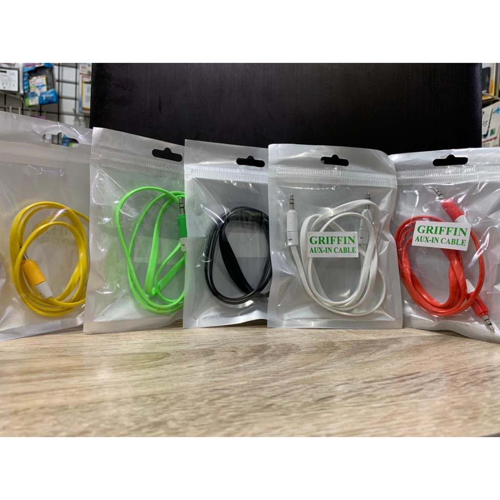 Kabel Data Aux-in 1 Grifffin Kabel Gepeng (audio Mobil)