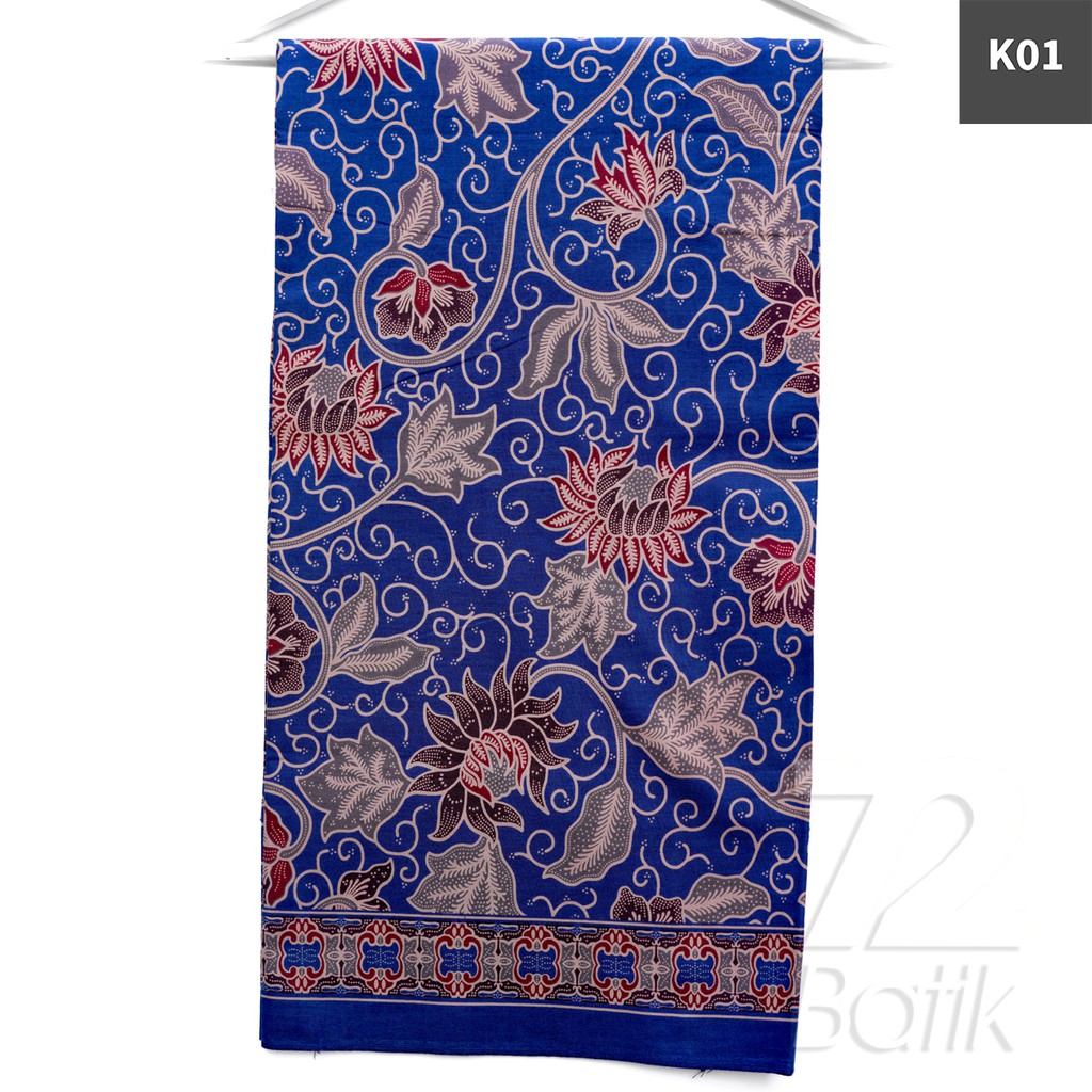 KAIN BATIK PREMIUM Bahan Katun Motif Kembang Rambat Warna Hitam Ireng Abu Merah 724086 Cap 72 Jarik Jarit Samping Kebat Panjang Batik Katun Modern Premium Bahan Seragam Batik Pernikahan Kantor Keluarga Murah Kamen Jadi Batik Bali Lembaran