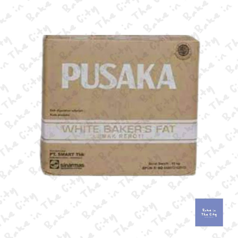 

Mentega Putih Pusaka / Pusaka Shortening - Repack 500g