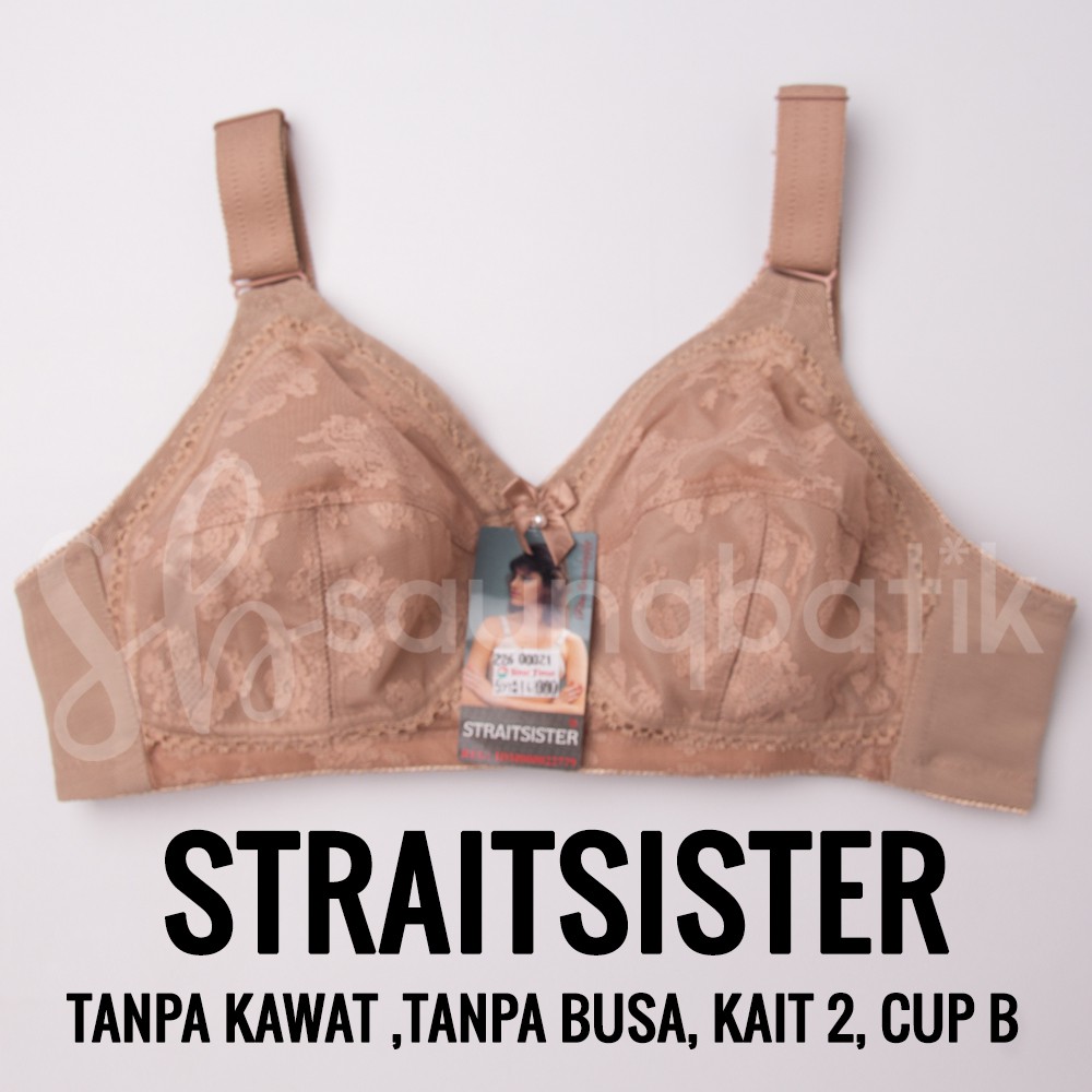 ORIGINAL STRAIT SISTER ORI - BH SISTER / BRA SISTER / BH BRUKAT / BH Tanpa Kawat Tanpa Busa