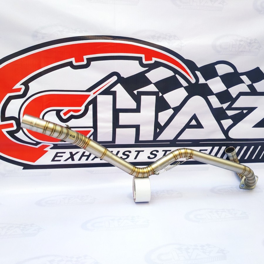 Leher Yamaha XSR 155 Modif Trail Stainless kualitas baikkkk