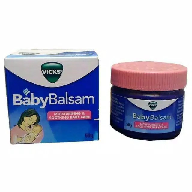 VICKS BABY BALSAM/CREAM BABY / balsam bayi / perut kembung / menghangatkan / flu / batuk / melegakkan pernafasan