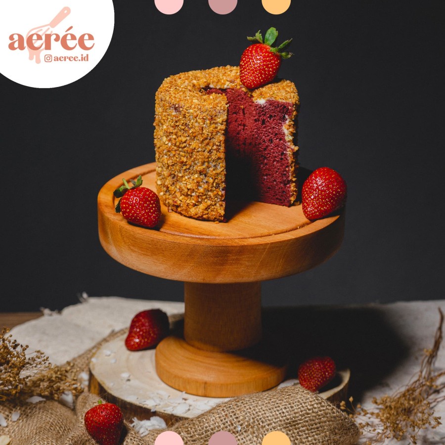 

Red Velvet Mini Chiffon Cake