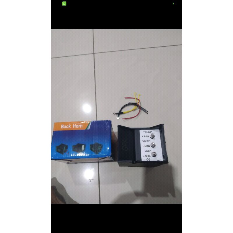 Alarm Mundur & Rem 3 Suara