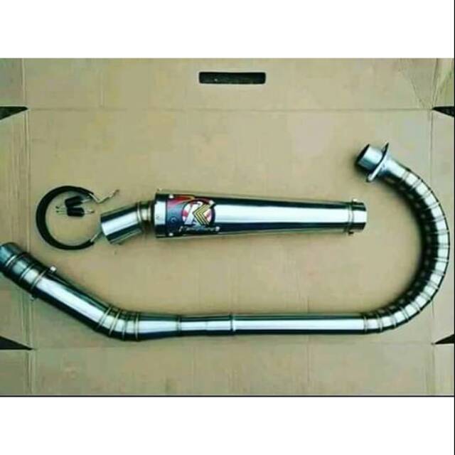 Knalpot kawahara leher fulcacing for fu vixion dll