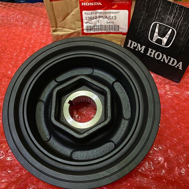 13810 PNA Original Poly Polly Pulley Krek As Crankshaft Honda Crv Gen 2 2002 2003 2004 2005 2006 RD4 RD5