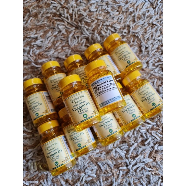 SUPLEMEN KESEHATAN VITAMIN D3 PURITAN’S PRIDE