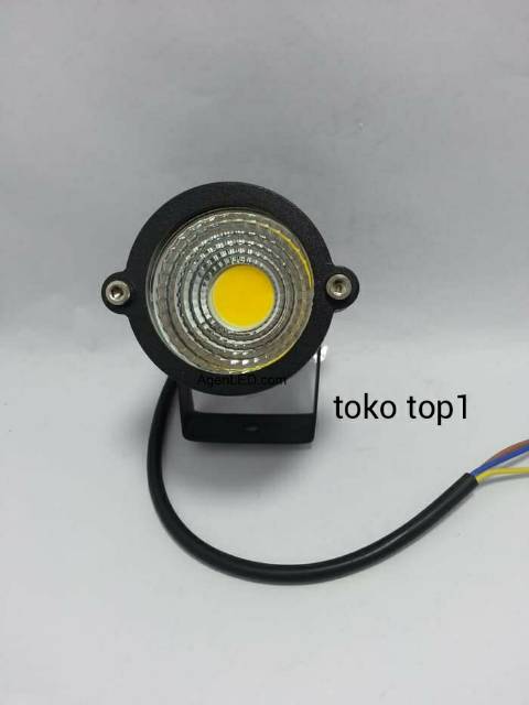 lampu taman led COB 5w putih /warm white/  lampu taman led sorot 5w/ tancap