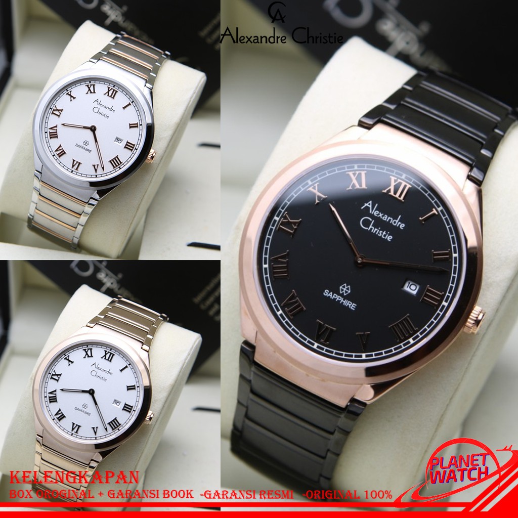 ALEXANDER CHRISTIE PRIA ORIGINAL JAM TANGAN ALEXANDRE CHRISTIE PRIA JAM ALEXANDER CHRISTIE  AC 8538